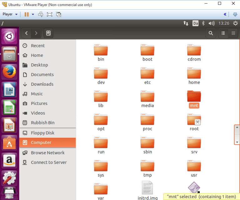 vm shared folder ubuntu